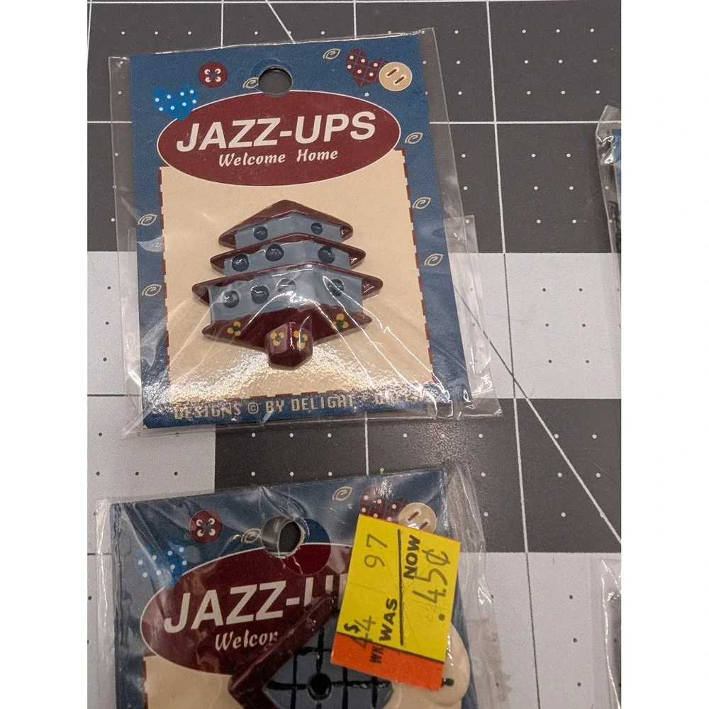 Jazz ups by Delight Resin Plastic craft minis lot‎ 10 Birds & Birdhouses sealed